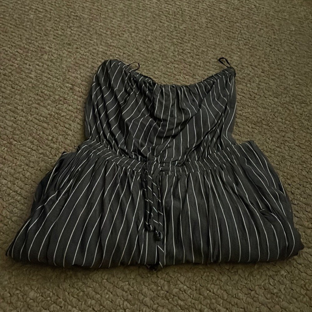 Strapless jumpsuit